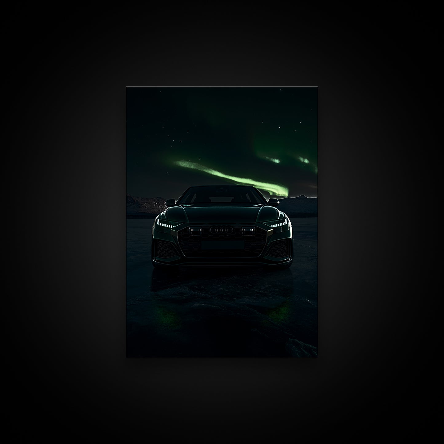 Audi RS7 Aurora Borealis - Backlit Acrylic Poster