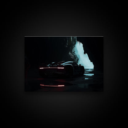 Bugatti Chiron Cave Escape - Backlit Acrylic Poster